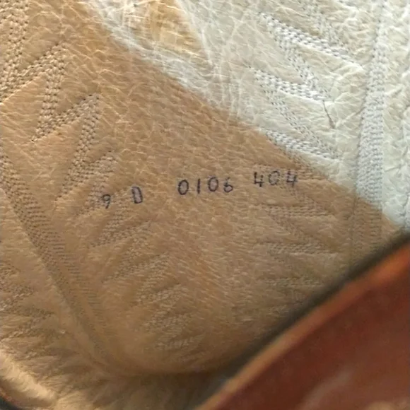 Cow town men's western boots sz 9D   dark brown gently worn - Picture 8 of 8